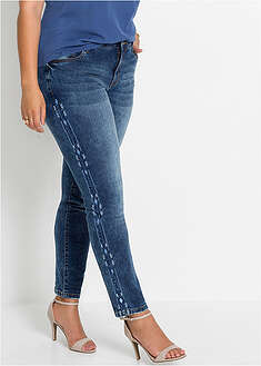 Vaqueros skinny, mid waist, elásticos