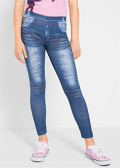 Leggings con estampado vaquero