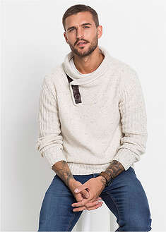 Jersey con cuello bufanda regular fit