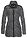 Chaqueta guateada larga - Negro/beige sílice de cuadros - bonprix