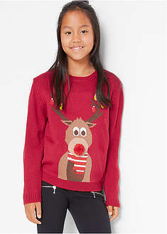 Jersey infantil con estampado navideño