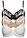 Sujetador con aros y encaje delicado (3 unidades) - Negro/blanco/beige tiza - bonprix