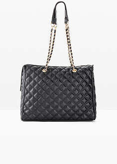 Bolso de mano con pespunte decorativo