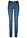 Vaqueros skinny, mid waist, elásticos - Azul piedra - bonprix