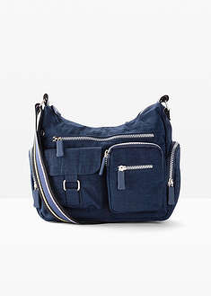 Bolso bandolera con bolsillos exteriores