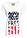 Camiseta de algodón puro - Blanco estampado - bonprix