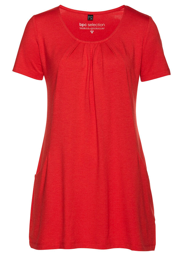 Camiseta larga con viscosa