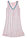 Camisón corto de mezcla suave de viscosa - rosa pálido/hierbabuena de lunares - bonprix
