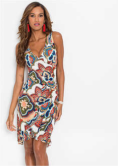 Vestido corto con volantes