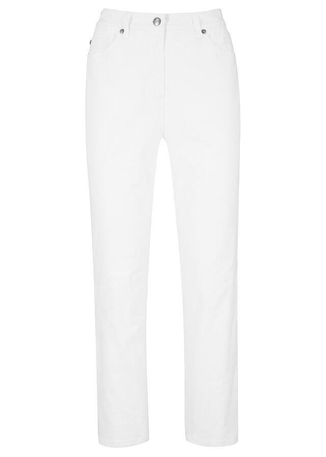 Pantalón elástico, de largo 7/8, high waist