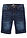 Bermudas vaqueras de chándal con corte cómodo y regular - azul oscuro denim usado - bonprix