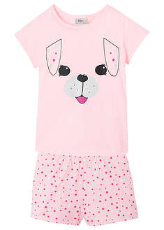 Pijama corto de algodón puro (2 piezas)