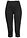 Leggings capri - Negro-plateado - bonprix