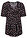 Túnica de viscosa pura - Negro con flores - bonprix