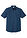 Camisa de manga corta de algodón puro - azul marino a cuadros - bonprix
