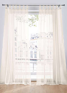 Cortina de gasa ligera (2 unidades)