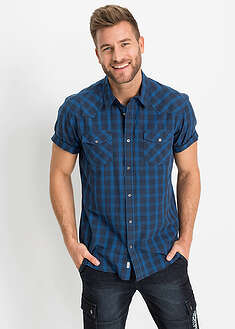 Camisa de manga corta de algodón puro