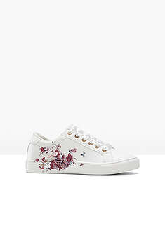 Zapatillas deportivas con estampado de flores