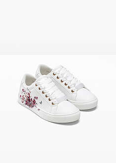 Zapatillas deportivas con estampado de flores