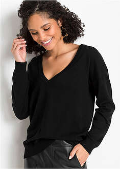 Jersey oversize de mezcla de viscosa