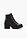 Botas con cordones y tacón ancho - Negro - bonprix