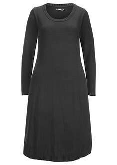 vestido-de-punto-acampanado