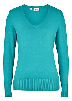 jersey-de-punto-fino-con-escote-en-v