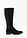 Botines de caña ancha de cuero - Negro - bonprix
