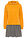 Vestido tipo sudadera con aspecto 2 en 1 - amarillo naranja/azul - bonprix