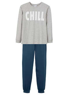 Pijama de algodón orgánico suave (conjunto de 2 piezas)