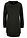Vestido tipo sudadera de felpa suave - Negro - bonprix
