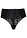 Tanga de talle alto - Negro - bonprix