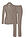 Traje de pantalón - Marrón grisáceo - bonprix