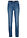 Jeggings de talle medio - Azul desgastado - bonprix