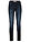 Jeggings de talle medio - Azul marino desgastado - bonprix