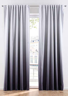 Cortina oscurecedora con degradado cromático (1 unidad)