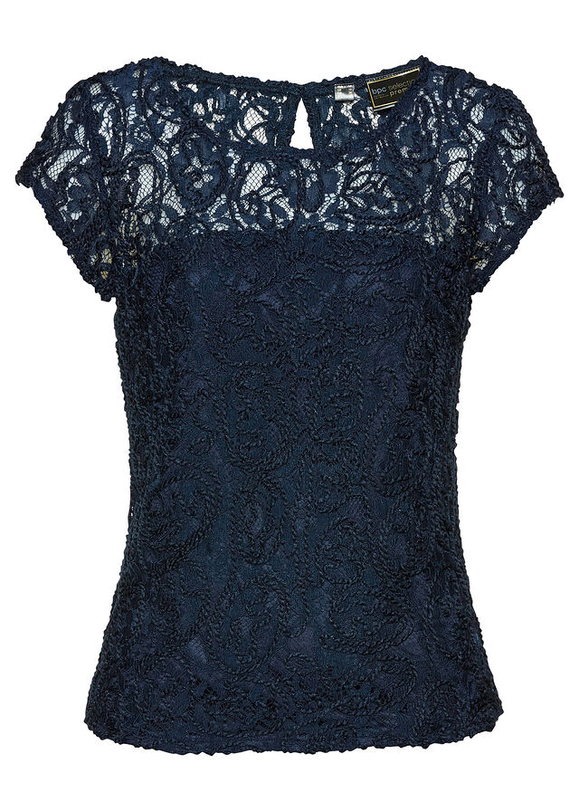 Blusa de encaje