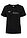 Camiseta de algodón puro - Negro estampado - bonprix
