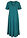 Vestido midi de punto de algodón - Verde pimienta monocolor - bonprix
