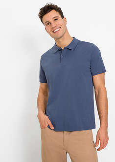 Polo de piqué de algodón orgánico puro