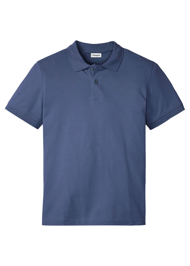 Polo de piqué de algodón orgánico puro