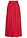 Falda larga de viscosa con cinturilla cómoda y lazo de anudar - Rojo - bonprix