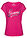 Camiseta con lentejuelas - Pink lady/plata estampado - bonprix