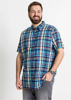 Camisa de manga corta de algodón puro milrayas