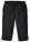 Pantalón capri de microfibra con corte regular - Negro - bonprix