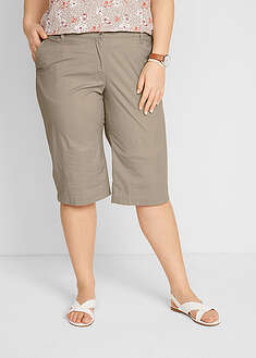 Bermudas largas con cintura elástica