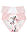 Braga con encaje delicado (2 unidades) - Rosa pálido de flores + blanco/rosa pálido - bonprix