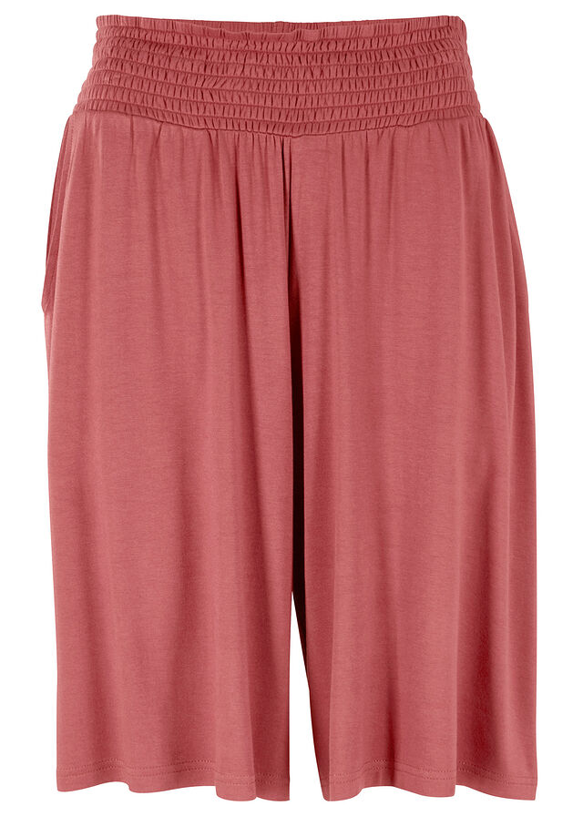 Bermudas de punto de mezcla de viscosa
