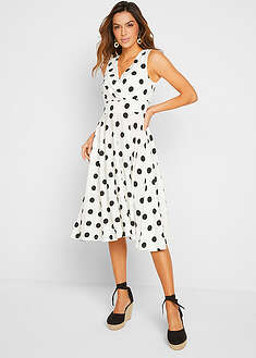 Vestido camisero de lunares