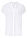 Blusa de manga corta con botones ocultos - Blanco - bonprix